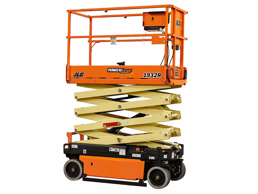 Scissor Lift available for rent for construction projects